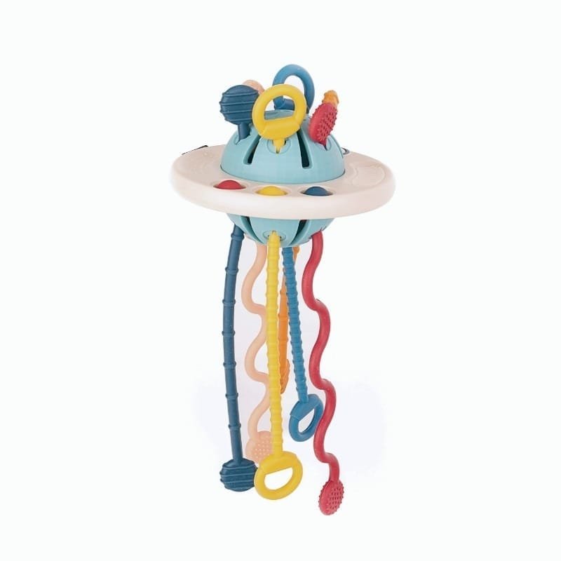 Premium baby toy - pull string toy UFO